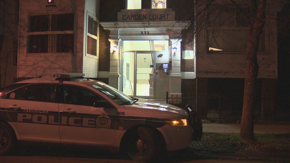 Police investigate a stabbing on Young Street that sent one man to hospital early Friday morning. 
