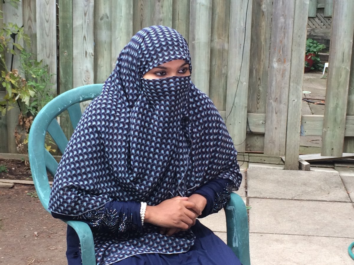 Zunera Ishaq says her desire to wear a niqab while taking the citizenship oath is personal and doesn't understand why it's become an election issue.