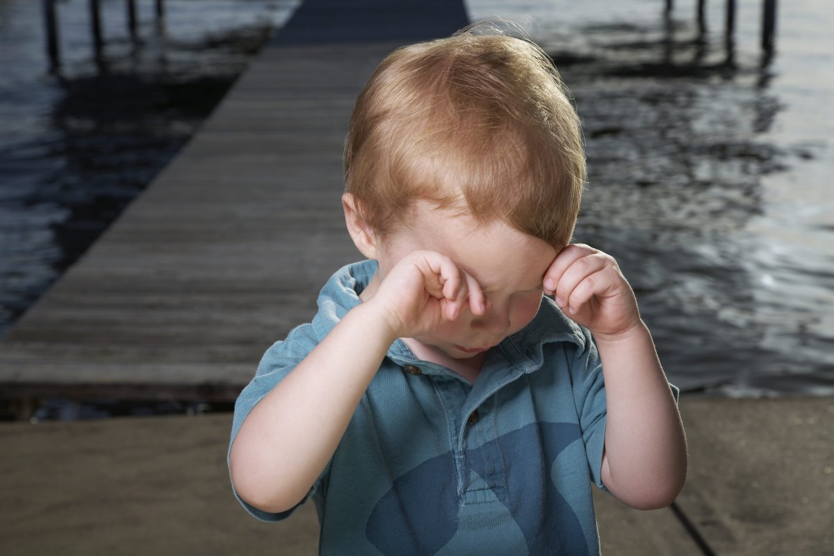 Photo by Mark Peter Drolet / Mood Board / Rex Features ( 1286667a )
MODEL RELEASED Little Boy on Pier Rubbing His Eyes
Brothers.