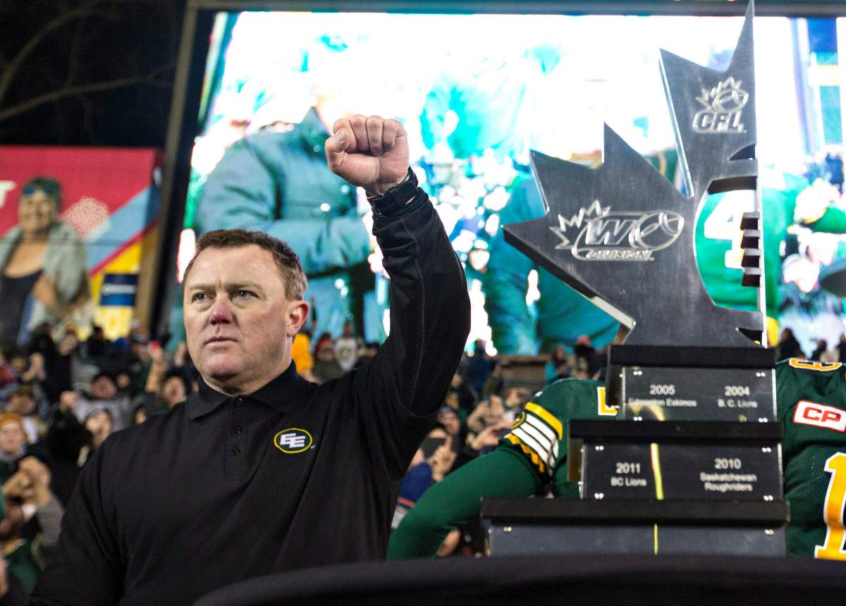 The Saskatchewan Roughriders have called a media conference for Monday afternoon where it is expected Chris Jones will be named the team's head coach and general manager.