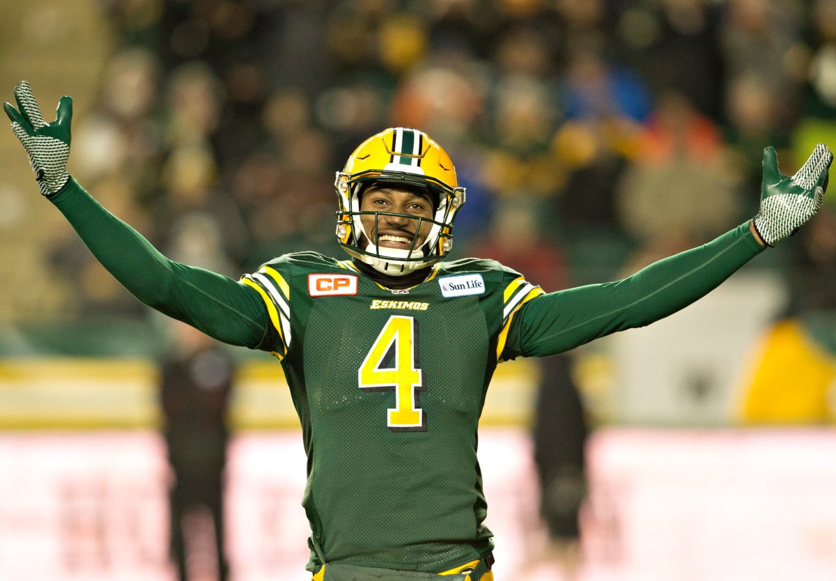 Edmonton Eskimos advance to Grey Cup with 45-31 win in CFL West Final