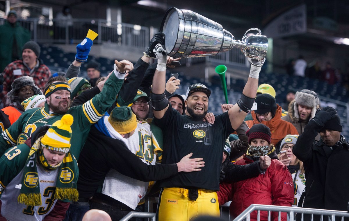 Edmonton Eskimos win 103rd Grey Cup over Ottawa Redblacks Globalnews.ca