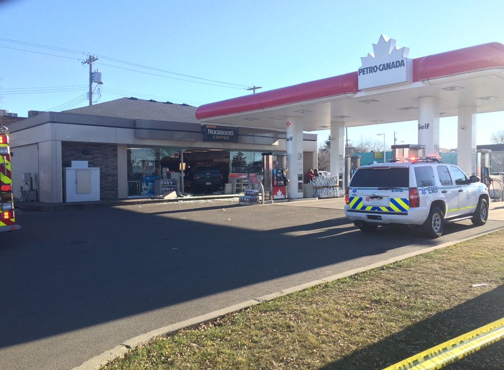 Man facing attempted murder charges after driving truck into Edmonton