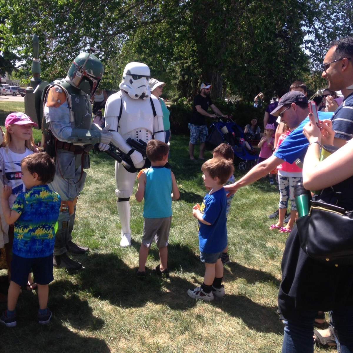 A Boba Fett costume was inside Brett Watt's SUV when it was stolen Friday, Nov. 27, 2015.