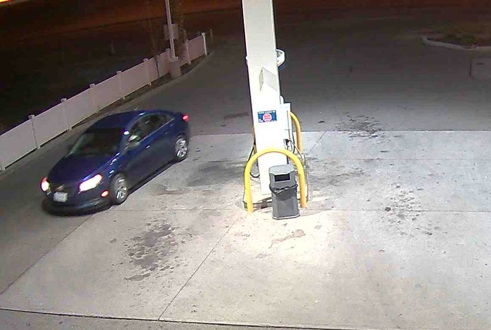 Car driven by suspect in poppy box theft