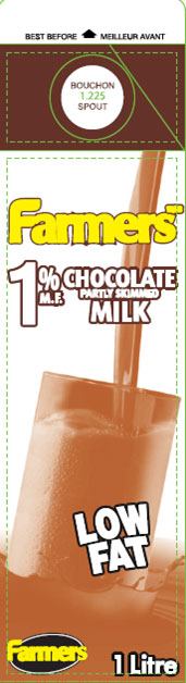 Some Farmers 1% chocolate milk has been recalled due to undeclared egg.