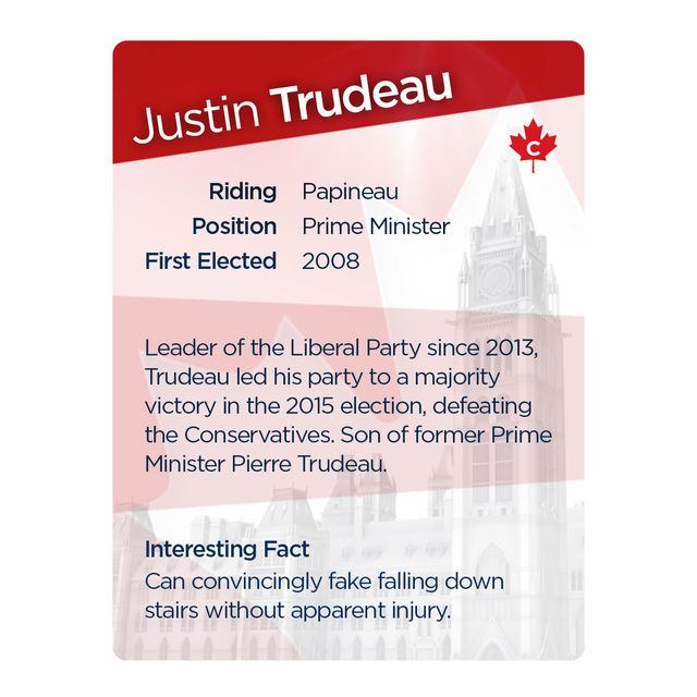 Collect them all: Trudeau cabinet trading cards - image