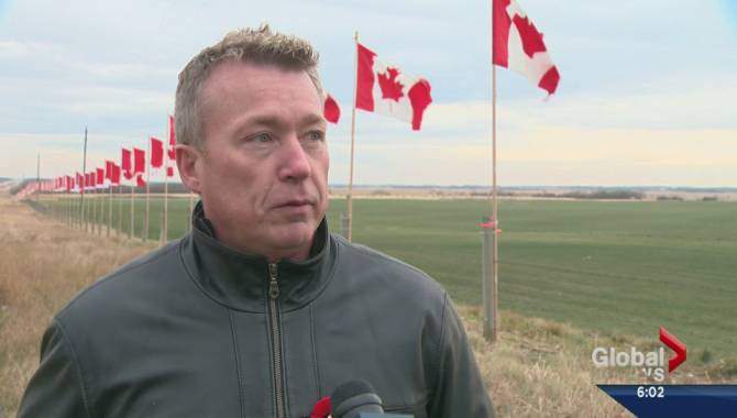 Al Cameron, founder and executive director of Veterans Voices of Canada and Flags of Remembrance.