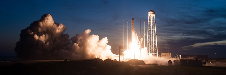 IN PHOTOS: New NASA images show massive Antares rocket explosion - image