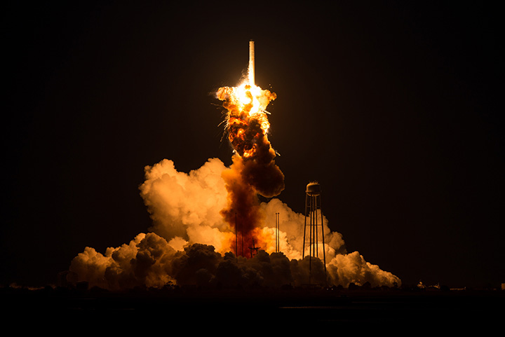 IN PHOTOS: New NASA images show massive Antares rocket explosion - image