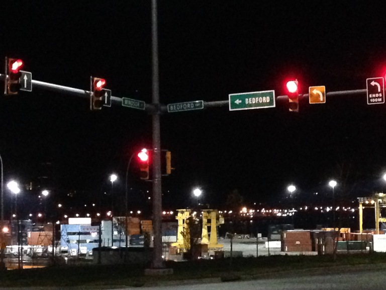 Officers responded to a call around 4 a.m. on Wednesday that the man was walking on the Bedford Highway near the Windsor Street exchange.