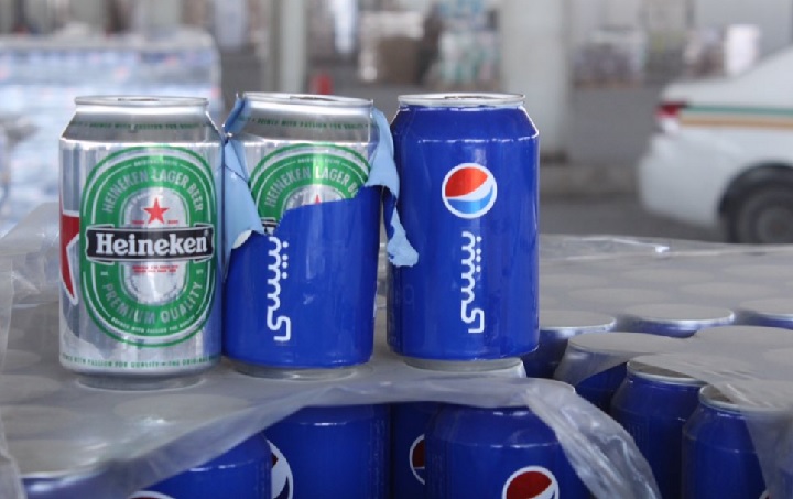 Customs officials in Saudi Arabia say they've cracked a case - and then some - of smugglers trying to bring illicit cans of beer through the kingdom by disguising them as Pepsi.