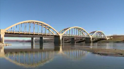 Orville Middleton owns the abandoned Borden Bridge 40 kilometers northwest of Saskatoon on Highway 16.