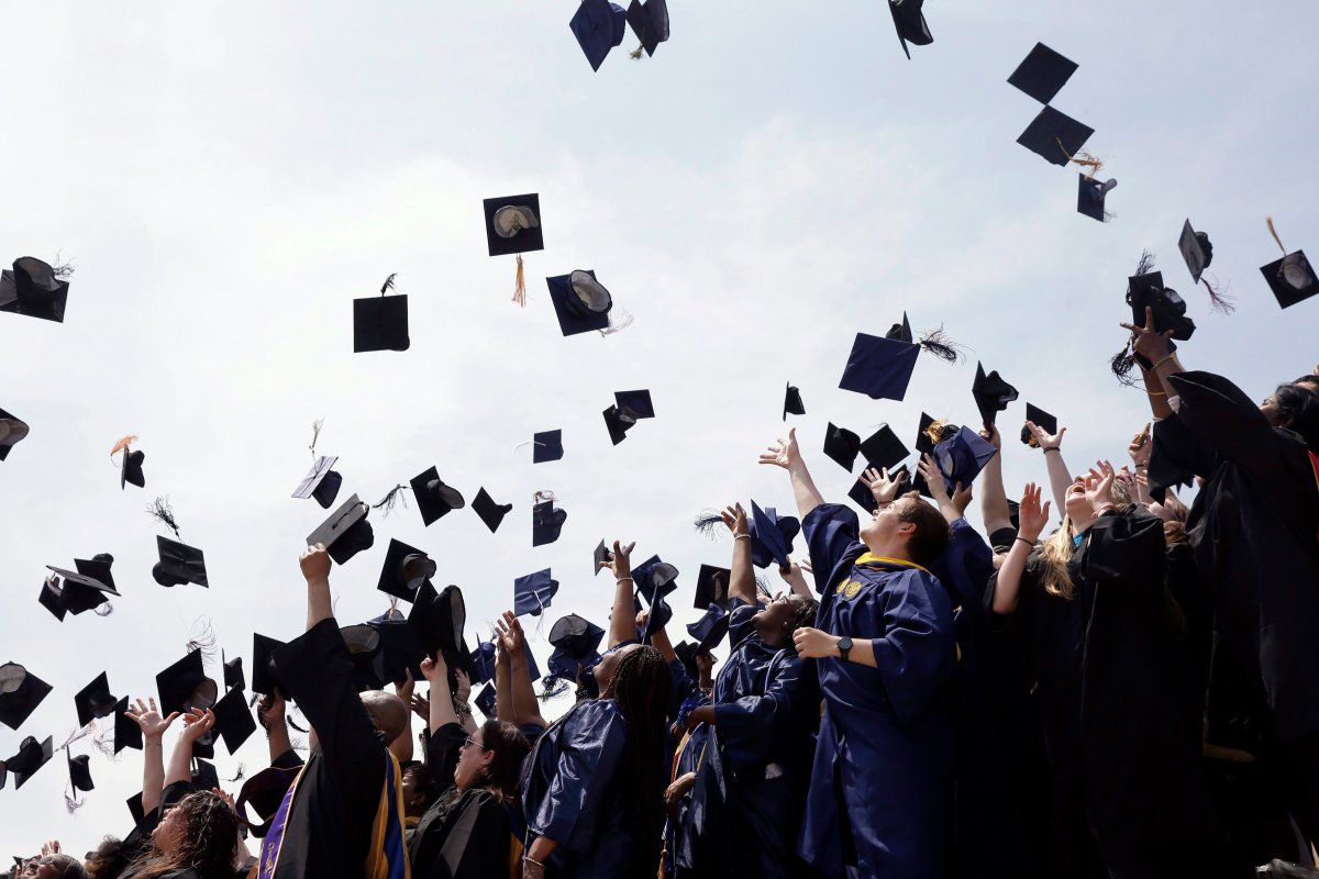 The rate of young graduates holding down jobs that match their education level had dropped.