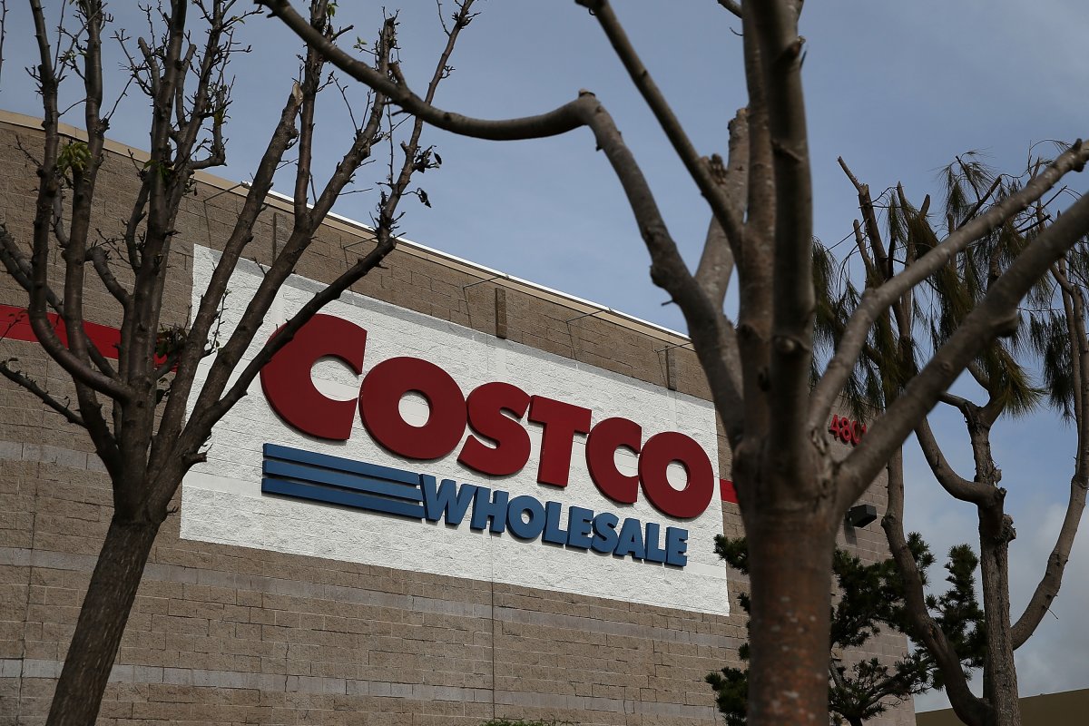 A sign is posted on the outside of a Costco store on March 6, 2014 in Richmond, California. 