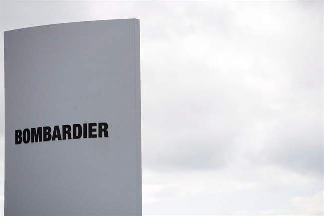 A Bombardier plant is shown in Montreal, Thursday, October 29, 2015.