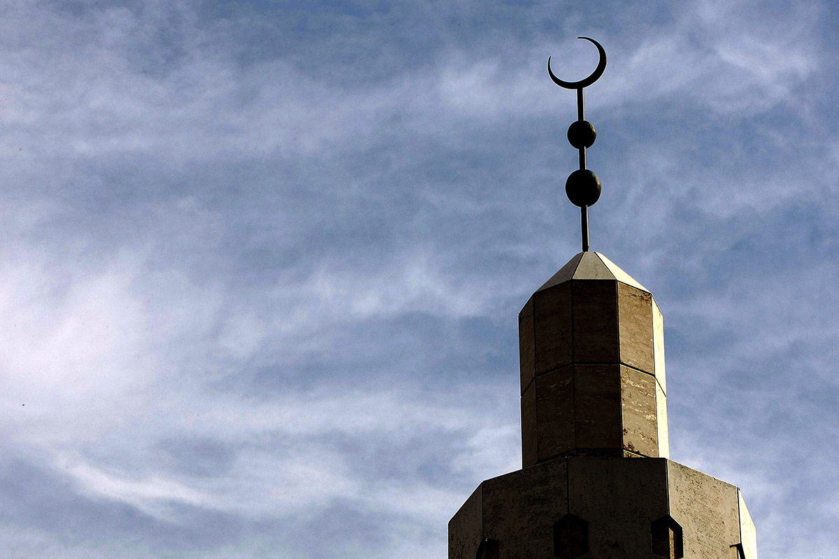 The Dar Al-Hijrah Islamic Center is shown November 9, 2009 in Falls Church, Virginia. 