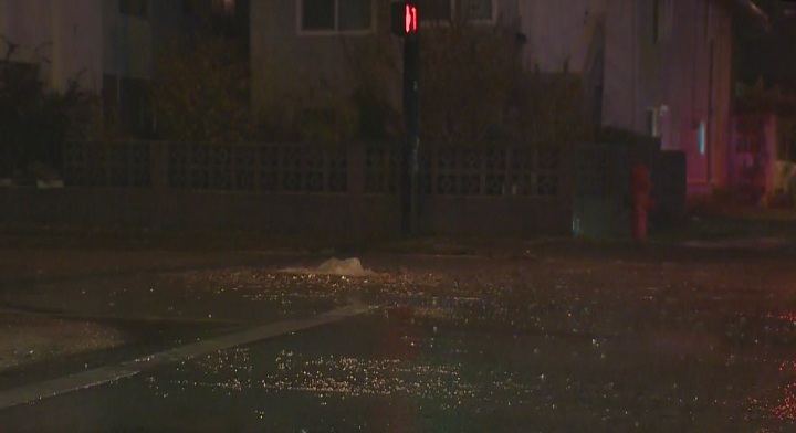 Crews are working to repair a broken water main in East Vancouver.
