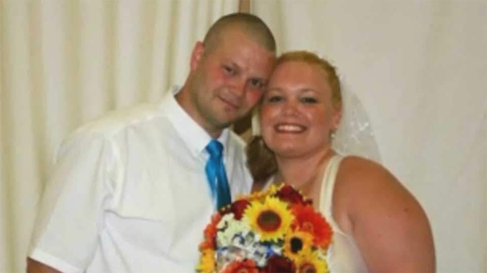 Dennis Beaudoin, 28, was driving his Saab home from a doctor’s appointment with pregnant Brittany Beaulieu, 23.