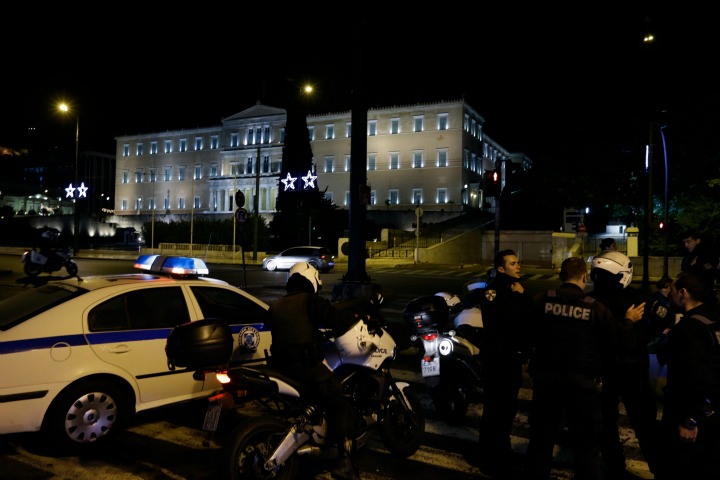 Bomb blast damages industry federation building in central Athens, no ...