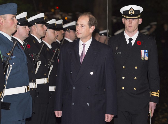 Prince Edward will be in Calgary Friday June 24, 2016 for the Duke of Edinburgh Awards