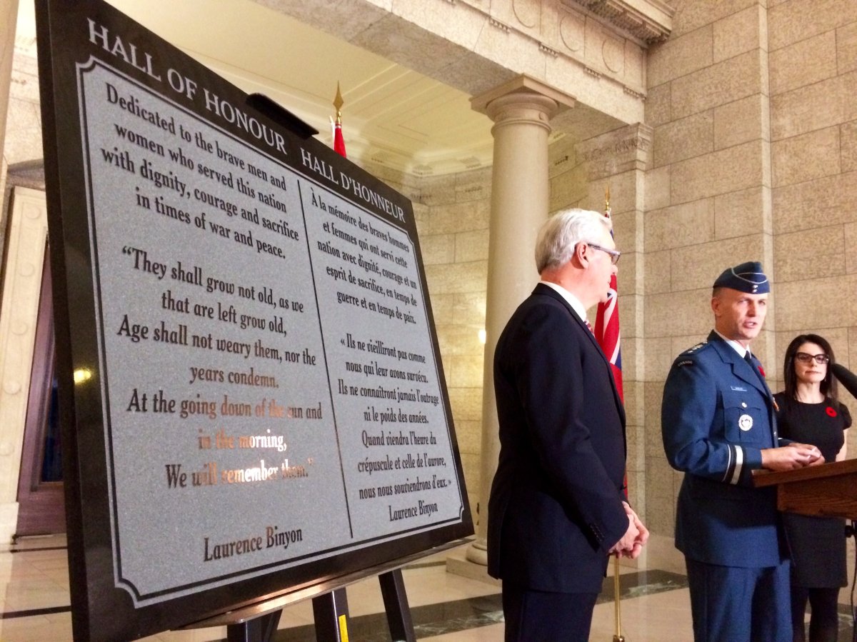 Hall of Honour opens at Manitoba legislature - image