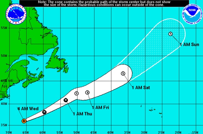 Hurricane Kate not expected to hit Atlantic provinces - image