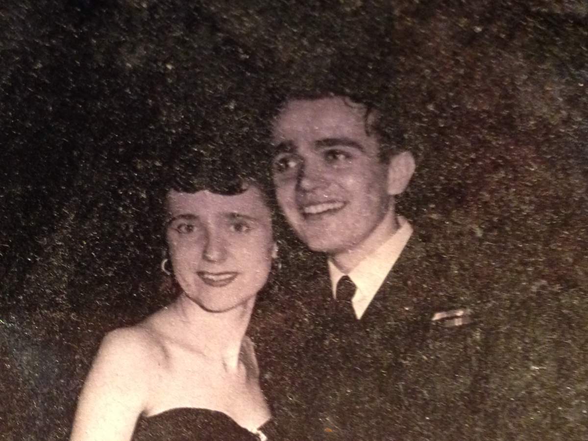 Rowland Marshall met and married his wife while he was in the Navy.