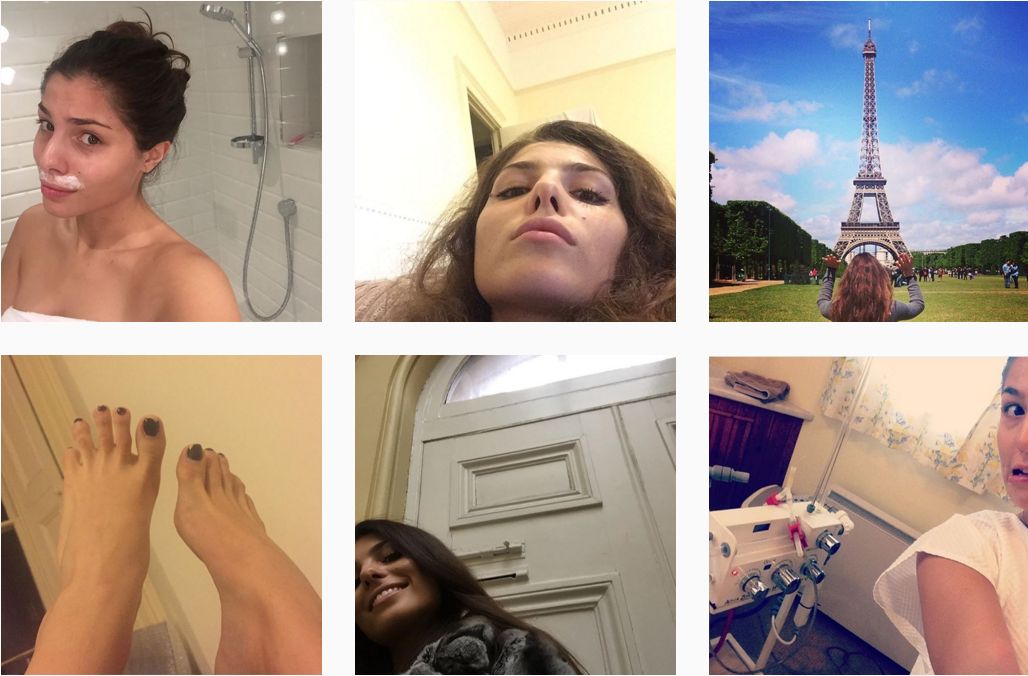This model decided to see what would happen if she started posting "unglamorous" photos of herself on Instagram.