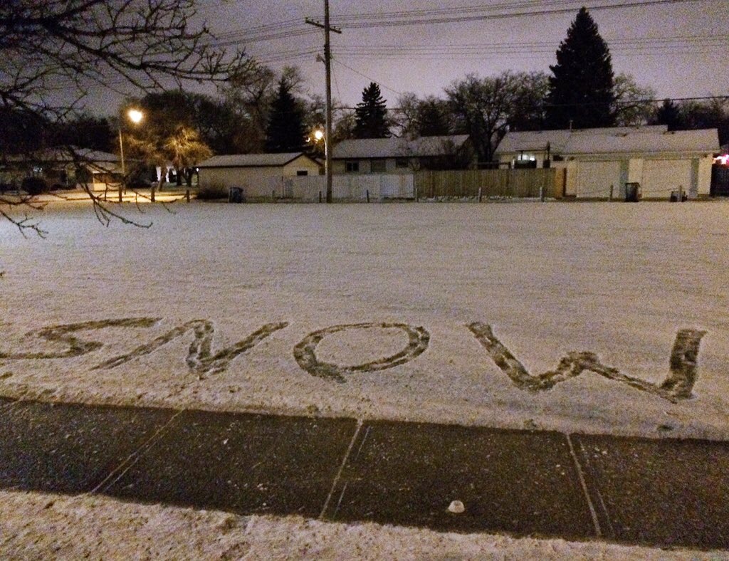 First significant snowfall in Winnipeg Winnipeg Globalnews.ca