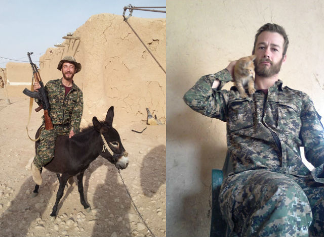 A composite of photos from John Gallagher's Facebook page.