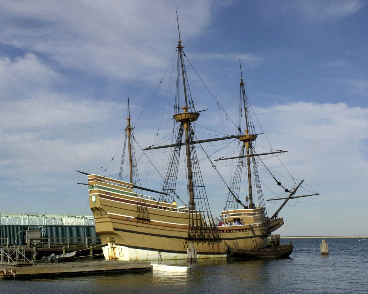 Mayflower II, a replica of the original Mayflower