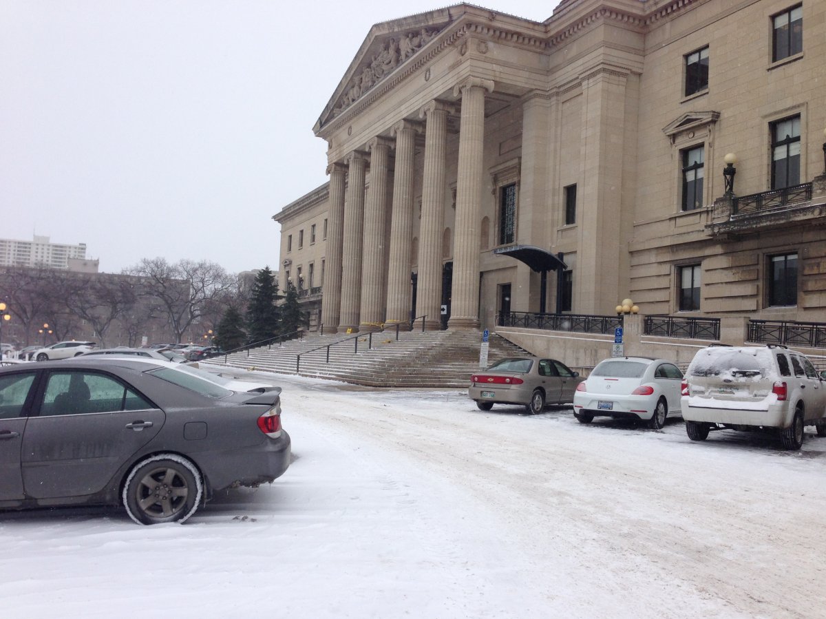 The Manitoba Legislature seen here on Nov 19 2015.