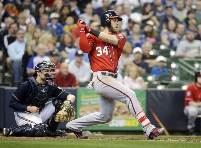 Aside from Washington's Bryce Harper (34), Monday night's MLB home run derby lacked star power.