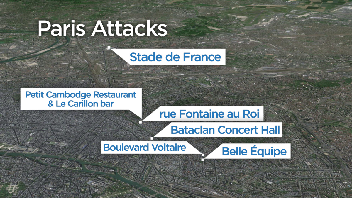 How it happened: a timeline of the Paris massacre - image
