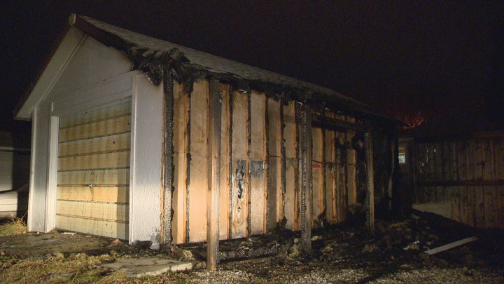 Fire crews were called to the North end of Regina early Tuesday morning for a fire.