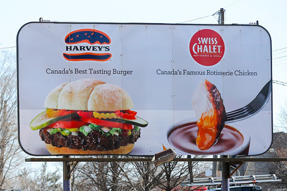 Sales and traffic to Cara banners in Western Canada are "challenged," the head of the company said Thursday. "Eastern Canada is doing really well."