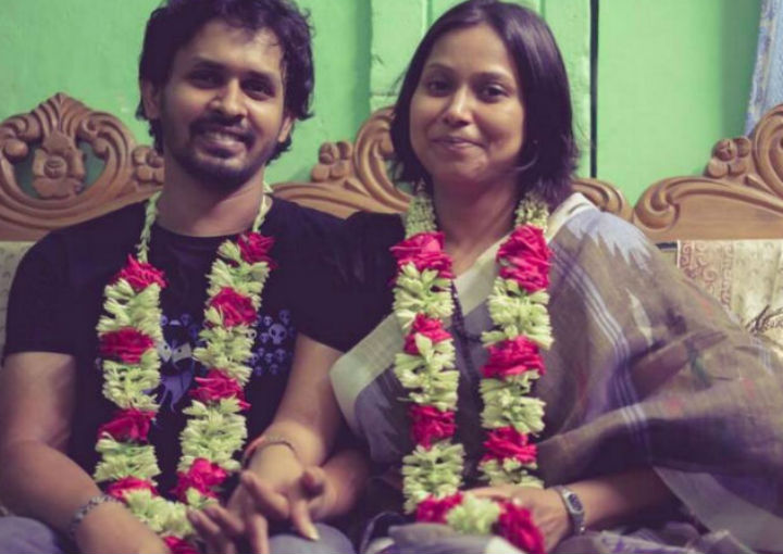 Tareq Rahim and Monika Mistry were married on May 30. Three months later, Rahim was stabbed multiple times and shot in the stomach, when religious extremists attacked the office of a publisher of secular books.