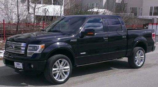 Calgary Police are looking for Visser’s black Ford F-150, similar to this one.