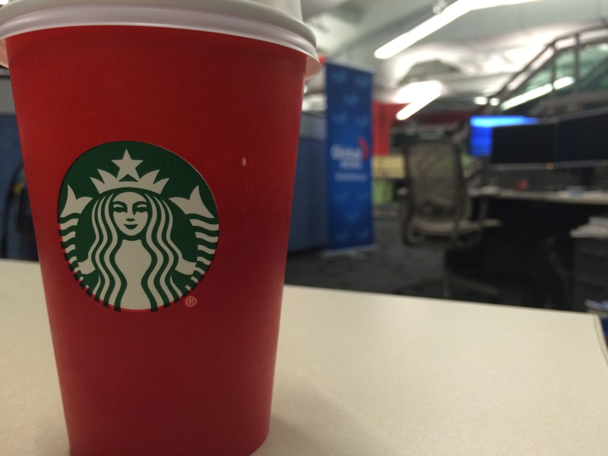 An  Arizona evangelist seems to think Starbucks is on a war against Christmas with this red and green cup.
