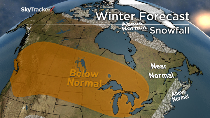 Anthony Farnell’s winter forecast: We could see record warm start across Canada - image