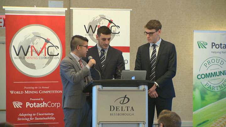 University of Saskatchewan hosts the fourth annual world mining competition, bringing together students from around the globe to Saskatoon.