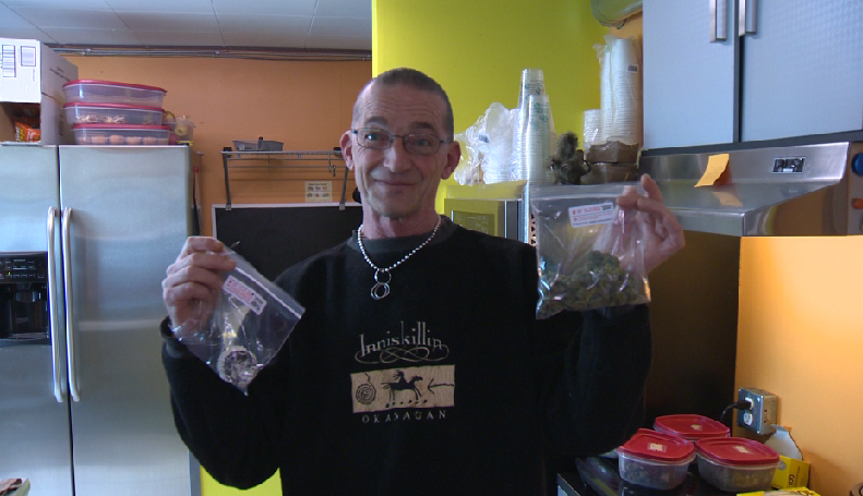 Jukka Laurio is the owner of Rush In and Finnish Cafe, a coffee shop that also sends marijuana products.