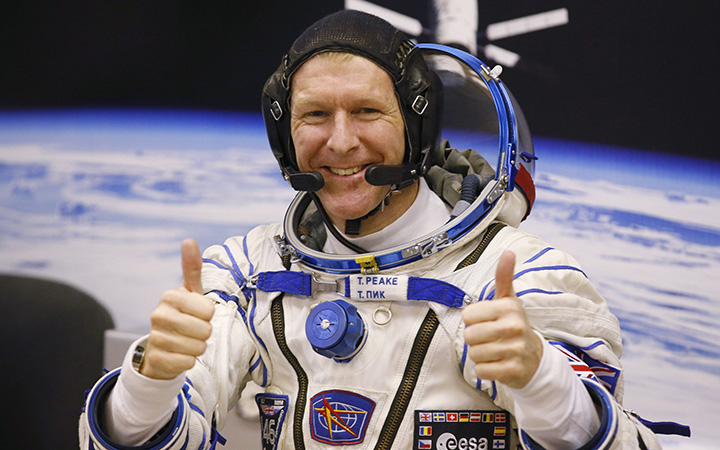 British astronaut Tim Peake, member of the main crew of the expedition to the International Space Station (ISS).