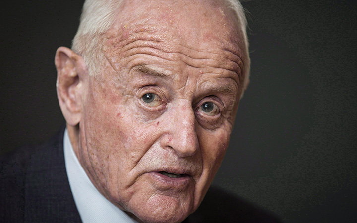 Barrick Gold chairman Peter Munk is shown in Toronto, December 4, 2013. Munk has admitted he donated more than the legal limit to the Conservative party three different times.
