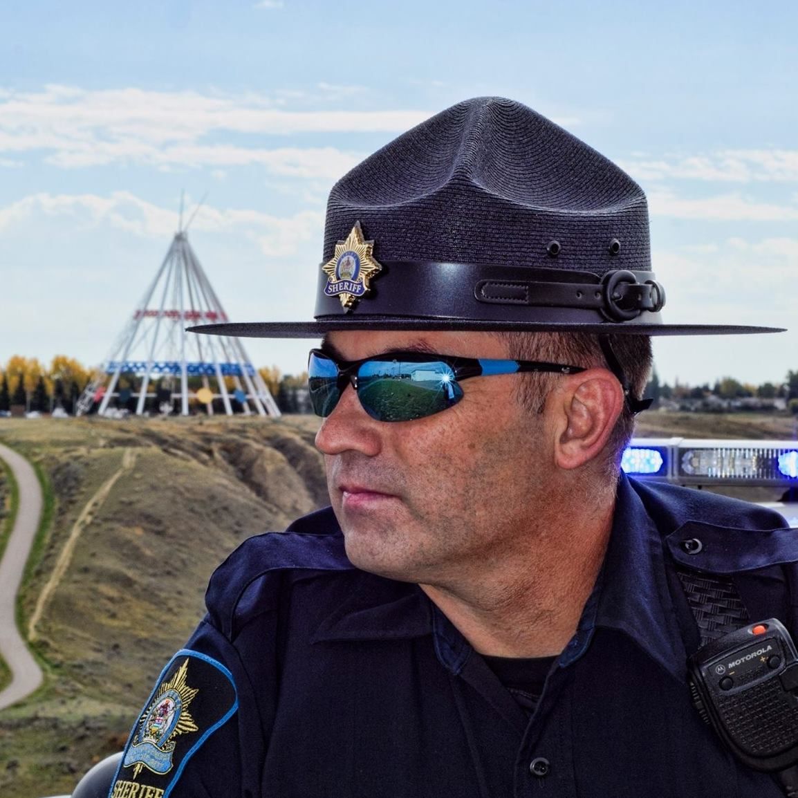 Alberta Sheriff Chris Gerbrandt was killed in a crash on Highway 3 Saturday morning.