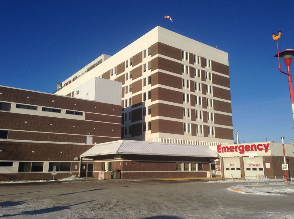 The ER at the Misericordia Hospital in Edmonton, Dec. 22, 2015.