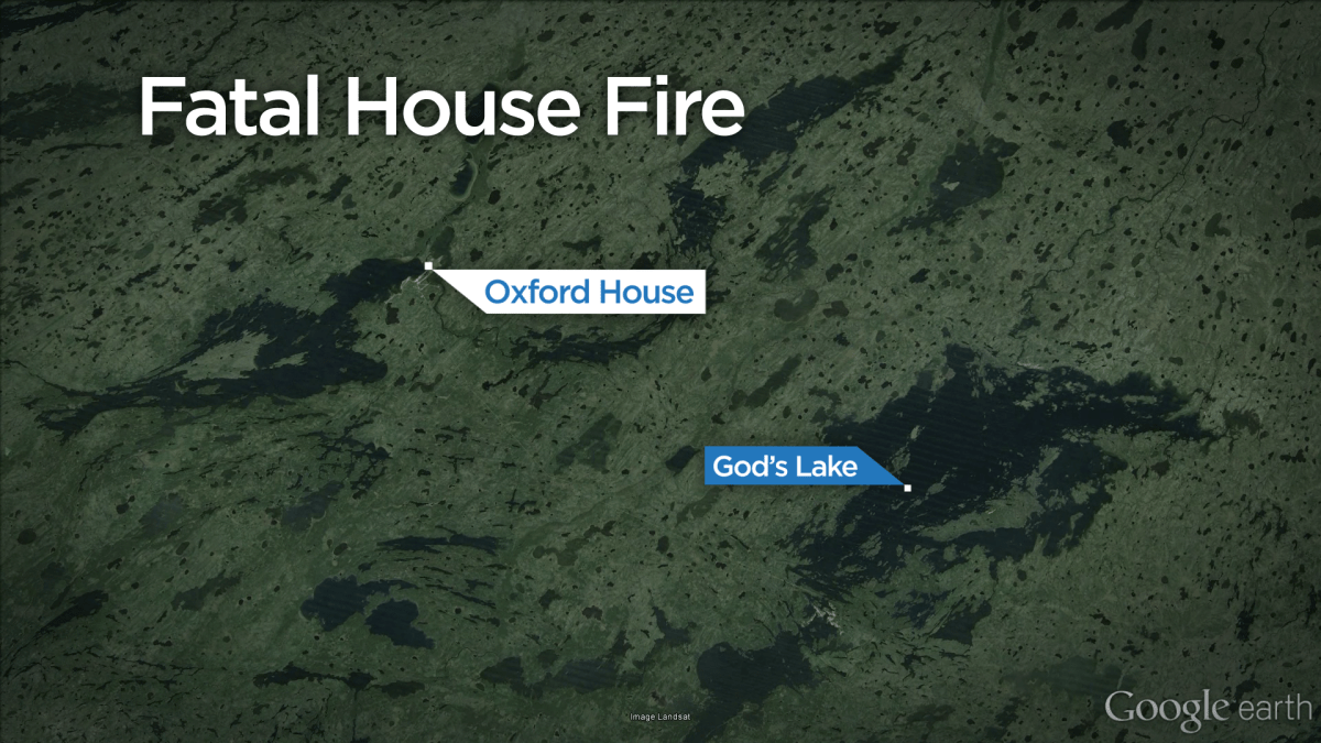 Three people die in house fire in Oxford House, Manitoba on Tuesday Dec. 29.
