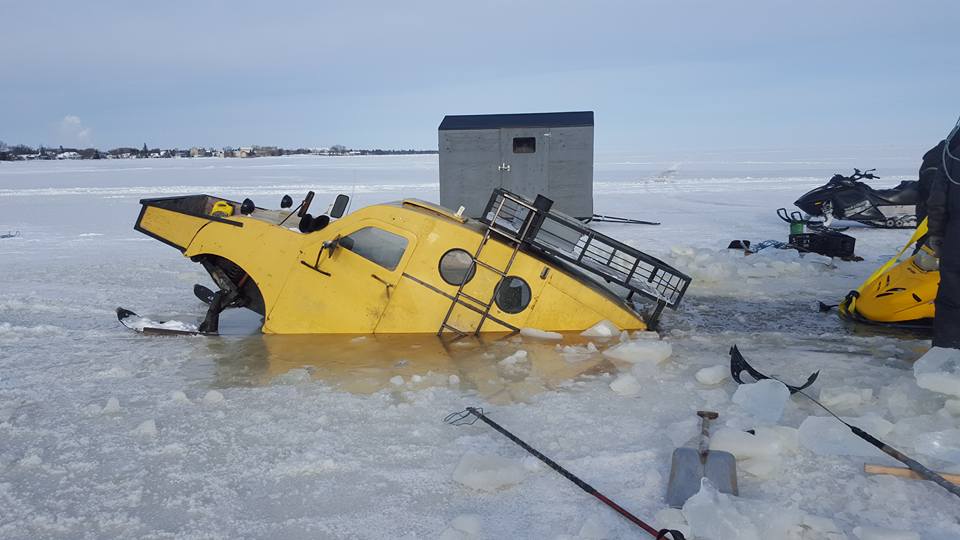 Sinking Bombardier