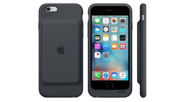 Apple has unveiled the new Smart Battery Case for the iPhone 6 and iPhone 6S.